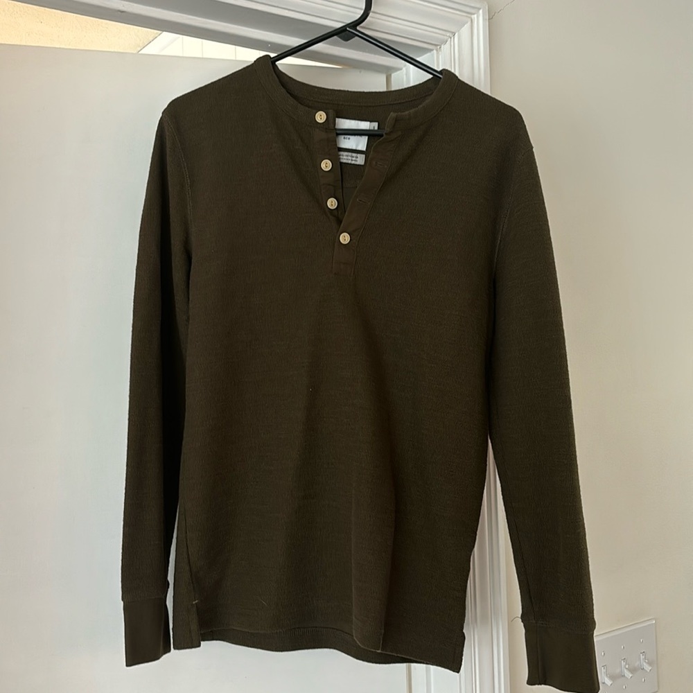 Goodfellow & Co Men’s Long Sleeved Henley